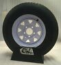 1555ws205b Wheels Express Inc White Spoke Trailer Wheel With Bias Tire