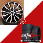 206139ty1829bmf Aftermarket Oe Style Black Wheels Tires Fits Toyota Tacoma Fj