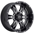249-8963bm 217090 Nitto 18x9 Black Predator