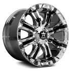 94r-1810-86 217390 Nitto Chrome Ridge Grappler Rims Tires 94r-1810-86 217390 Nitto Chrome Ridge Grappler Rims Tires