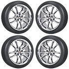 22887107 Cadillac Xts Pvd Chrome Wheels Rims Tires Factory Oem Set
