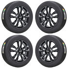 23457352 Chevrolet Traverse Black Chrome Wheels Tires Factory Oem Set