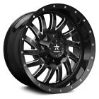 305-5520amp-ca Amp Black Uzi Terrain Gripper Rims Tires