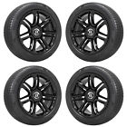 18bentley-bbb-21 36a601025 Bentley Bentayga Black Wheels Rims Tires Factory Oem Set
