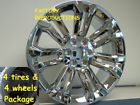 5529024651 4 22 Tires Chrome Wheels