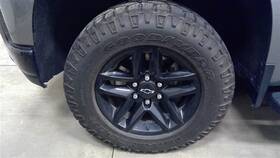 560-05911 18x8.5 Black Wheel Set W Tires For 19-23 Silverado Sierra 1500 23376218