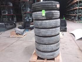 Tires16x5-1 560-85841 Set Of 7 Wheels With Tires16x5-1/2 18 Hole 205mm Fits 19-23 Mercedes Sprinter 350