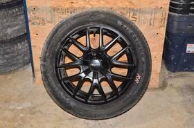 560.fd1k14 2014 Ford Fusion Touren 17x7.5 Black Painted 14 Spoke Alloy Wheels Tires 935242