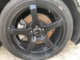 560.hy1g15 Enkei Kojin 18x8.5 Black Alloy Wheels Tires Set Of 4 5x4.5 Bp 902064 560.hy1g15 Enkei Kojin 18x8.5 Black Alloy Wheels Tires Set Of 4 5x4.5 Bp 902064