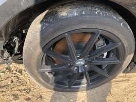 560.hy1g16 Liquid Metal Shadow 18 X8 Black 10 Spoke 5x114.3 Bp Wheel Tire Package