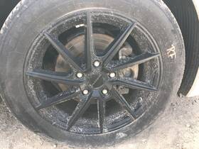 560.hy1r13 Aftermarket Liquid Metal 16 Inch Wheels And Tires Package 5x114.3 Bp 95959