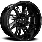 69r Rbp Kanati Black Swat Rims Mud Hog Tires New