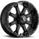 6x135 Renegade Raceline 17x9 Black 6 891 Rims Trail Grappler 315 70 17