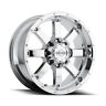 726c-2096800 Gear Alloy Big Block Wheels Chrome Set Of 726c-2096800 Gear Alloy Big Block Wheels Chrome Set Of