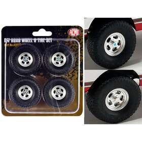Acme A1807217w Off Road Wheels And Tires Set Of 4 Pieces From Inch 1972 Chevrolet K-10 4x4 For