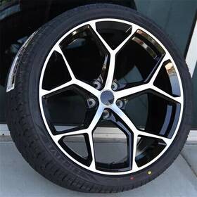 Aftermarket 13382210511220gbmf-t1 4 Set 22x10 5x112 Et 20mm Wheel And Tire Package Audi Q7 Rs Q5 Sq5 Q8 Sq7