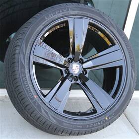 Aftermarket Products 0111219510112gb-tires1 Set 4 Staggered Wheels/tires Pkg 21x9.5/21x10 5x112 Porsche Macan Sport Turbo
