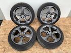 156109861 Alfa Romeo Giulia Spoke Sport Wheels With Tires Set Oem 156109861 Alfa Romeo Giulia Spoke Sport Wheels With Tires Set Oem
