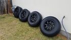 American Outlaw Hankook Dynapro Set Chevy Lug With New Spare