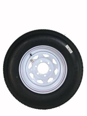 Americana Tire And Wheel 787558349002 235/80r16 E/8h Spk Wh Str