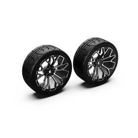 Ak-917 Amoril R10148 Aluminum Wheel And Tire Set For