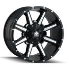 8104-8997b18 Amp Black Arsenal Terrain Pro Rims Ti
