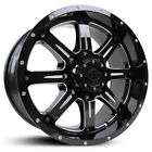 726b-7908718 Amp Black Big Block Terrain Gripper Rims Tir 726b-7908718 Amp Black Big Block Terrain Gripper Rims Tir
