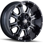 8x6.5-8x170 Amp Black Fierce Terrain Gripper Ri