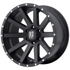 Amp Black Heist Terrain Pro Rims Tires