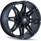 8090-2937mb Amp Black Rage Terrain Pro Rims Ti