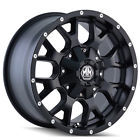 8015-7760mb Amp Black Warrior Terrain Pro Rims