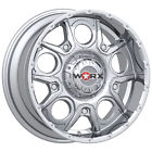 809-2982c Amp Chrome Rebel Terrain Pro Rims Tires