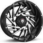 At161-21294bm Pct701237 American Truxx Pro Comp Black Machined Web Rims Xtreme Tires