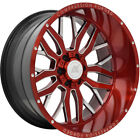 Ax1.2 Axe Offroad Red Rims Kanati Mud Hog Tires
