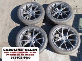 Chevrolet 560.gm1z94 Niche Aluminum Rims M116 Misano 18x8in With Tires 5x120.65 Set Of 4