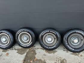 Chevrolet 73 74 75 76 77 73-77 Chevy Monte Carlo Landau 15x7 Factory Poly Cast Wheel Rim 5x4-3/4 With Tire