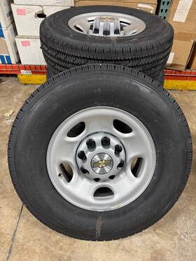 Chevrolet 9595221 Chevy Silverado Express Sierra Savana 2500 3500 Factory Oem 16 Inch Wheels Rims 5195
