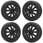 Dp5z1007c Lincoln Jeep Cherokee Black Wheels Rims Tires Factory Oem Set
