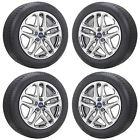 Ds7z1007f Ford Fusion Pvd Chrome Wheels Rims Tires Factory Oem Set