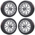 Ds7z1007m Ford Fusion Pvd Chrome Wheels Rims Tires Factory Oem Set