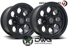 Dw12-158073127b Dwg Smoke Offset Hub Matte Black Wheels Rims