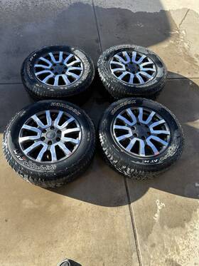 Factory Oem Fomoco Kb3z1007e 4 Ford Ranger 18 Inch Wheels Rims Hankook Dynapro Atm Tires - Used