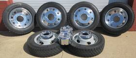Ford 139172808 2010-2024 F-450 F-550 19.5 Tires And Wheels Package 6