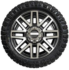 Ford Fd08 4 F250 F350 Factory Replica 22 Inch Charcoal Machined Wheels Rims Tires 10104