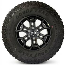 Ford P1wc-1007-a1a Bronco Oem 17 Inch New Takeoff 2022-2026 Satin Black Wheels Goodyear Rt Set 5