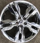 Fk7z1007a Genuine Ford Edge Inch Aluminum Chrome Clad Wheel Rim Oem