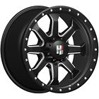 H105 Havok 17x9 Black Milled