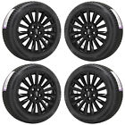 Hp5z1007a Lincoln Mkz Black Wheels Rims Winter Snow Tires Factory Oem