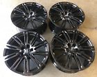 58885 Inch Audi Oem Factory Wheels Genuine Gloss Black Peeler Rims