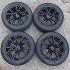 J1-20105127mb Oe Replica Jeep Srt Black Spider Monkey Rims Yokohama Tires